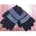 100% Acrylic Five Fingers Knitted Gloves (JST-FKG1203)